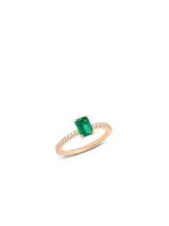 One Emerald Ring