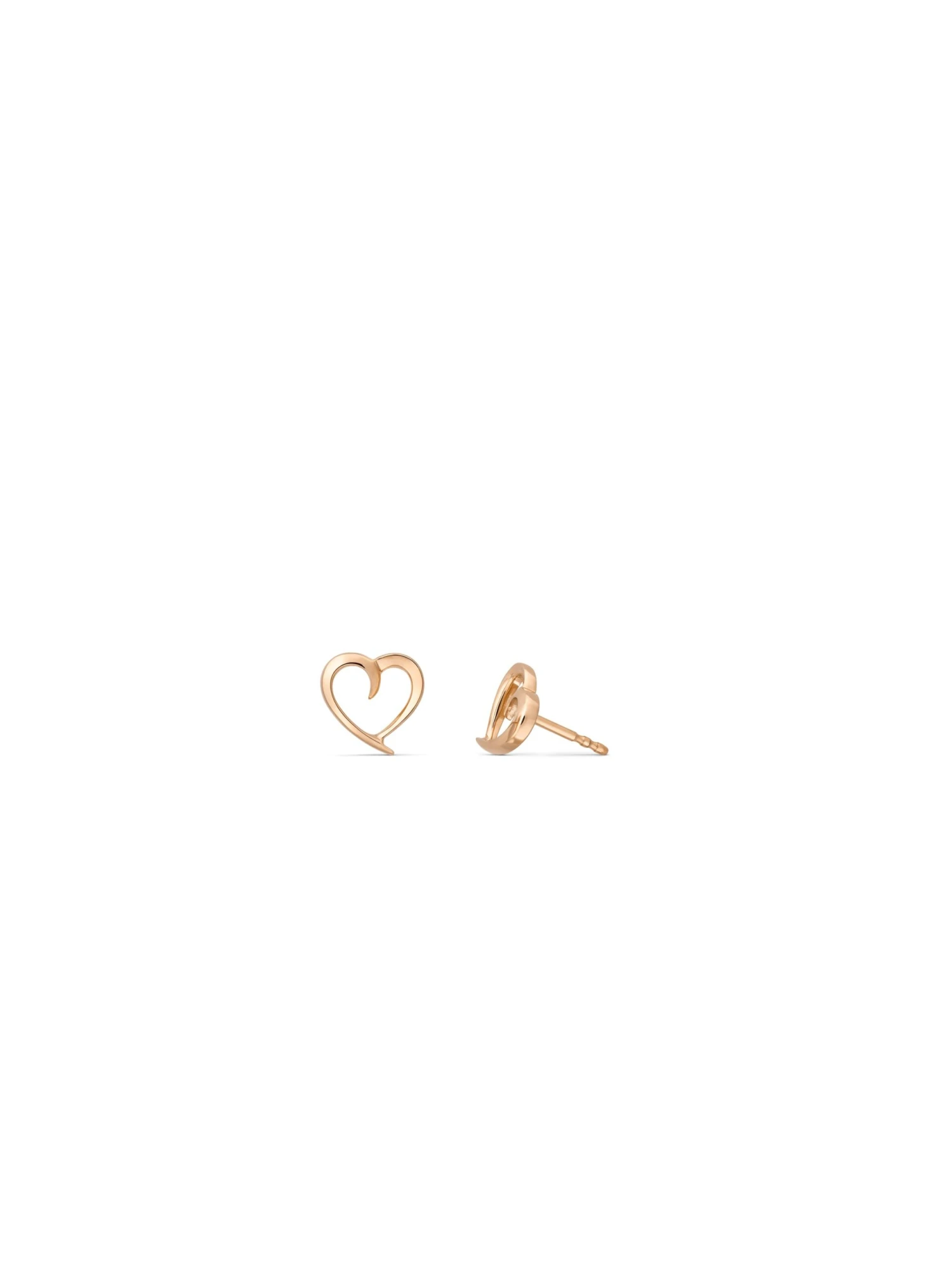 Lucky Heart Ear Studs