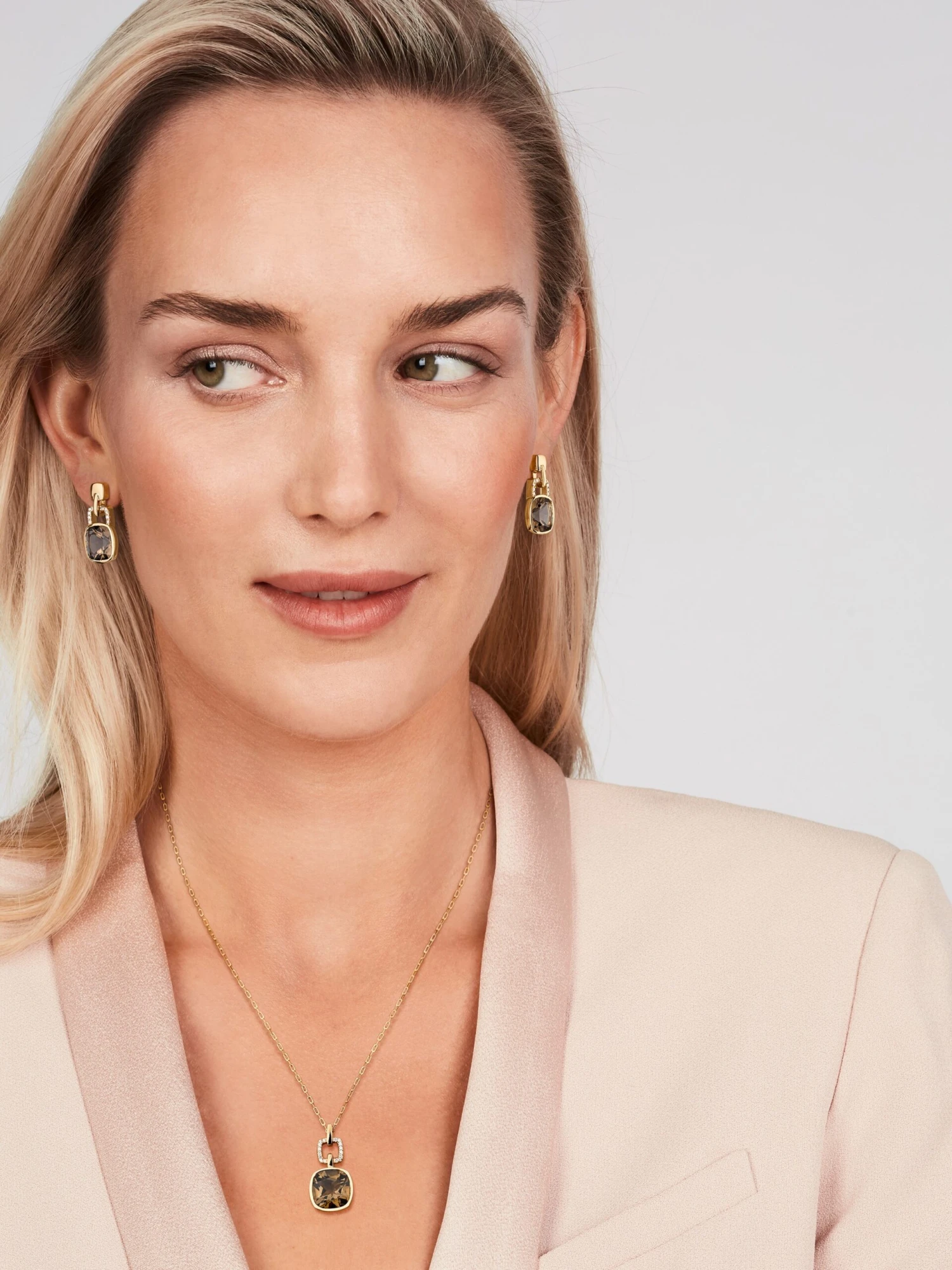 Blu Square Earrings - Image 2