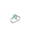 One Aquamarine Ring
