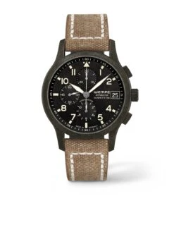 Zeitmeister Aviator Watch Chronograph XL Antique